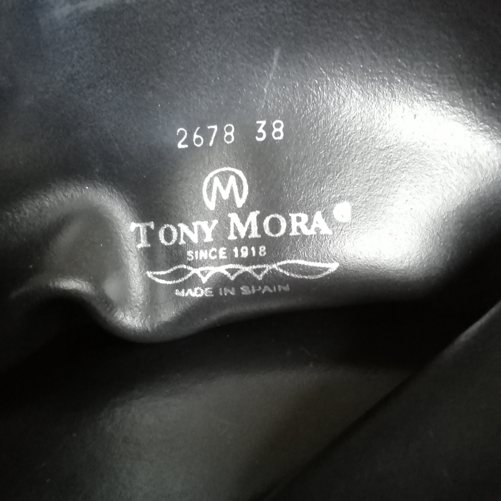 Black Leather Riding Boot - Picture 6 of 6